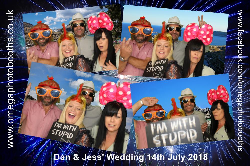 Dan & Jess' wedding | View more photos from the event at gallery.omegaphotobooths.co.uk/u/Omega-Photobooths/Dan-Jess-wedding